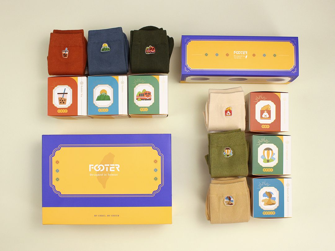 FOOTER 台灣襪禮盒組
